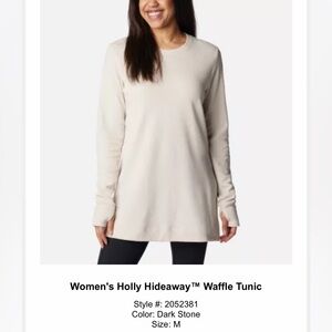 Holly Hideaway Waffle Tunic